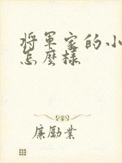 将军家的小娘子怎么样