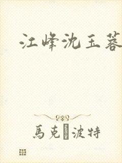 江峰沈玉蓉小说