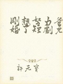 刚想努力爸妈离婚了短剧免费观看