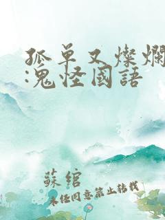 孤单又灿烂的神:鬼怪国语