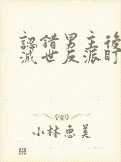 认错男主后,被灭世反派盯上了