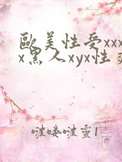 欧美性受xxxx黑人xyx性爽_