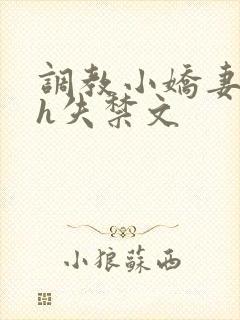 调教小娇妻高潮h失禁文