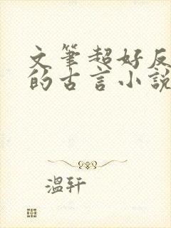 文笔超好反复看的古言小说