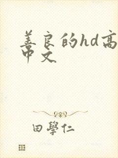 善良的hd高清中文