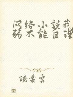 网络小说我那柔弱不能自理的夫君