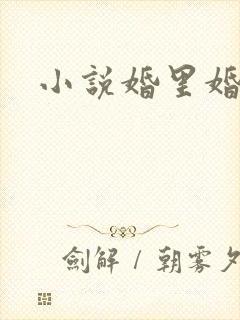 小说婚里婚外