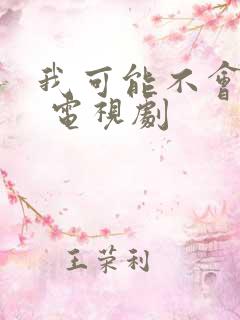 我可能不会爱你 电视剧