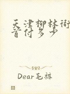 天津柳林街购房首付多少