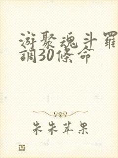 游聚魂斗罗怎么调30条命