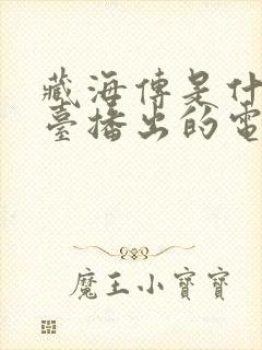 藏海传是什么电台播出的电视剧啊