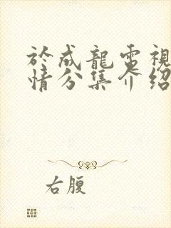 于成龙电视剧剧情分集介绍