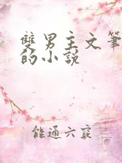 双男主文笔超好的小说