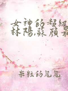 女神的超级赘婿林阳,苏颜最新章节列表