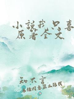 小说我只喜欢你 原著全文