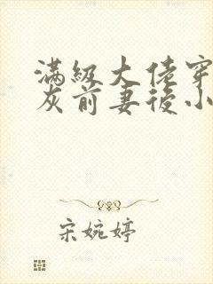 满级大佬穿成炮灰前妻后小说