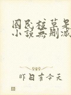国民校草是女生小说无删减