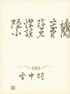 陆悍荇宋娇娇的小说免费阅读