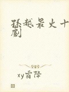 孙越最火十部短剧