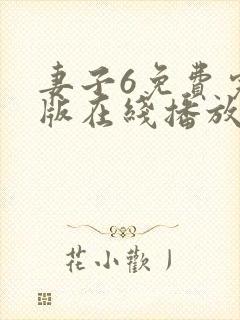 妻子6免费完整版在线播放电视剧