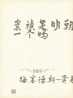 崇祯是明朝最后一个吗