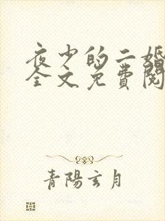 夜少的二婚新妻全文免费阅读正版