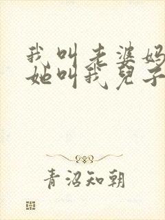 我叫老婆妈妈,她叫我儿子小说