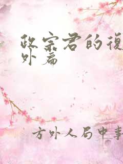 政宗君的复仇番外篇