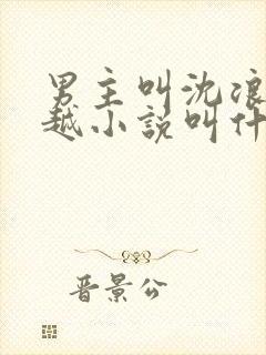 男主叫沈浪的穿越小说叫什么