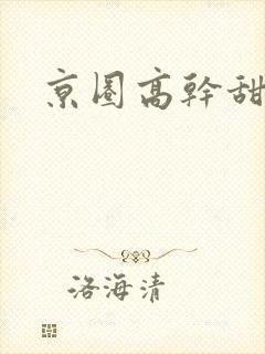 京圈高干甜宠文