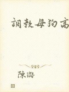 调教母狗高潮h