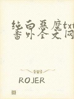 纯白恶魔txt番外全文网盘