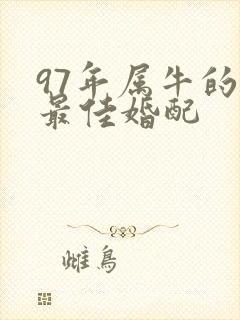 97年属牛的女最佳婚配