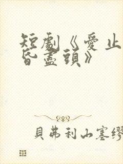 短剧《爱止于黄昏尽头》