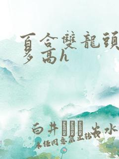 百合双龙头肉肉多高h