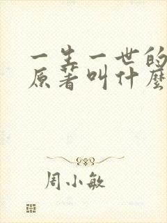 一生一世的小说原著叫什么名字