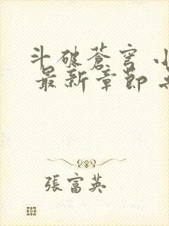 斗破苍穹 小说 最新章节 无弹窗