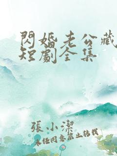 闪婚老公藏不住短剧全集