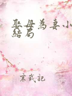 娶母为妻小说大结局