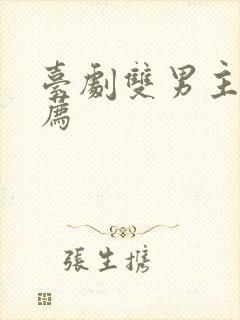 台剧双男主剧推荐