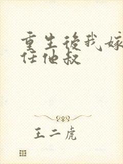 重生后我嫁给前任他叔