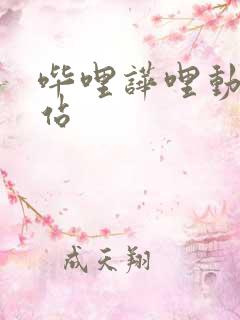 哔哩哗哩动漫网站