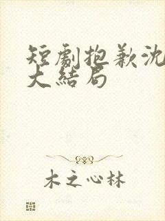 短剧抱歉沈先生大结局