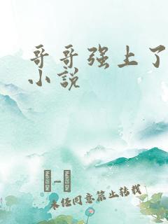 哥哥强上了弟弟小说