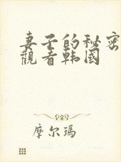 妻子的秘密在线观看韩国