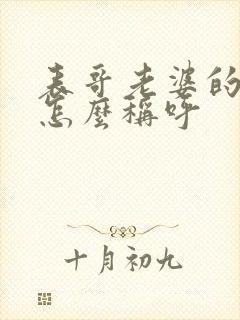 表哥老婆的弟弟怎么称呼