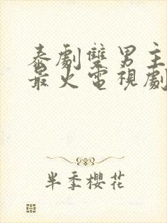 泰剧双男主推荐最火电视剧