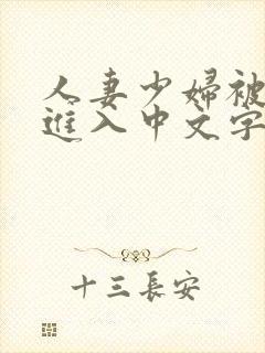 人妻少妇被猛烈进入中文字幕3p