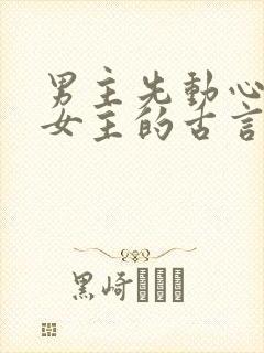 男主先动心苦追女主的古言