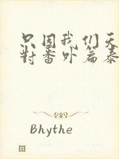 只因我们天生一对番外篇泰剧在线观看免费